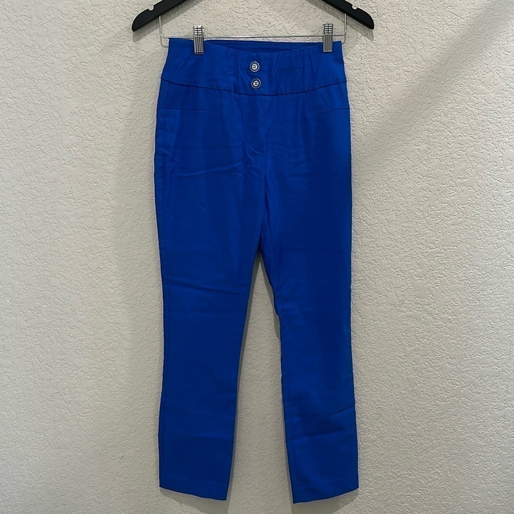 New York and company blue pants XS tall NWT